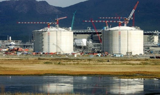 Nhật Bản quyết tâm giữ cổ phần trong dự án dầu khí Sakhalin-2 ở Nga. Ảnh chụp màn hình