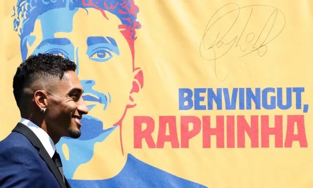 Niềm cảm hứng Ronaldinho đã đưa Raphinha đến Barcelona