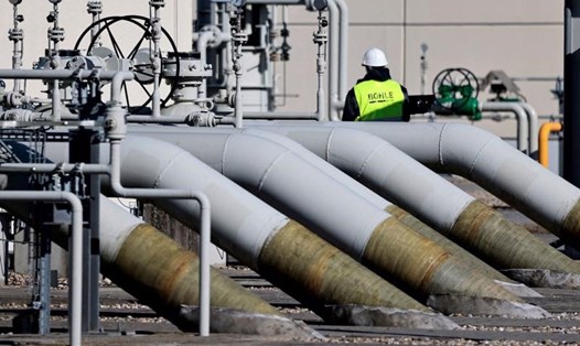 Một đoạn đường ống dẫn khí Nord Stream ở Đức. Ảnh: Reuters