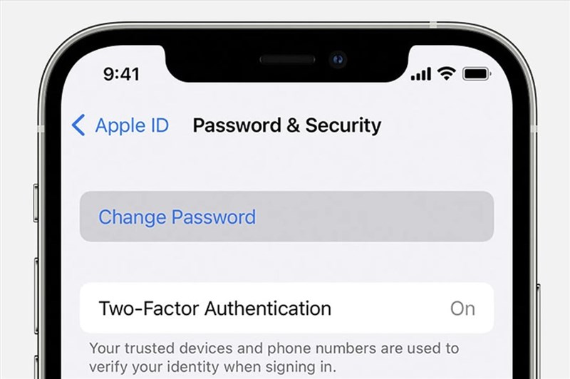 Cách thay đổi mật khẩu ID Apple