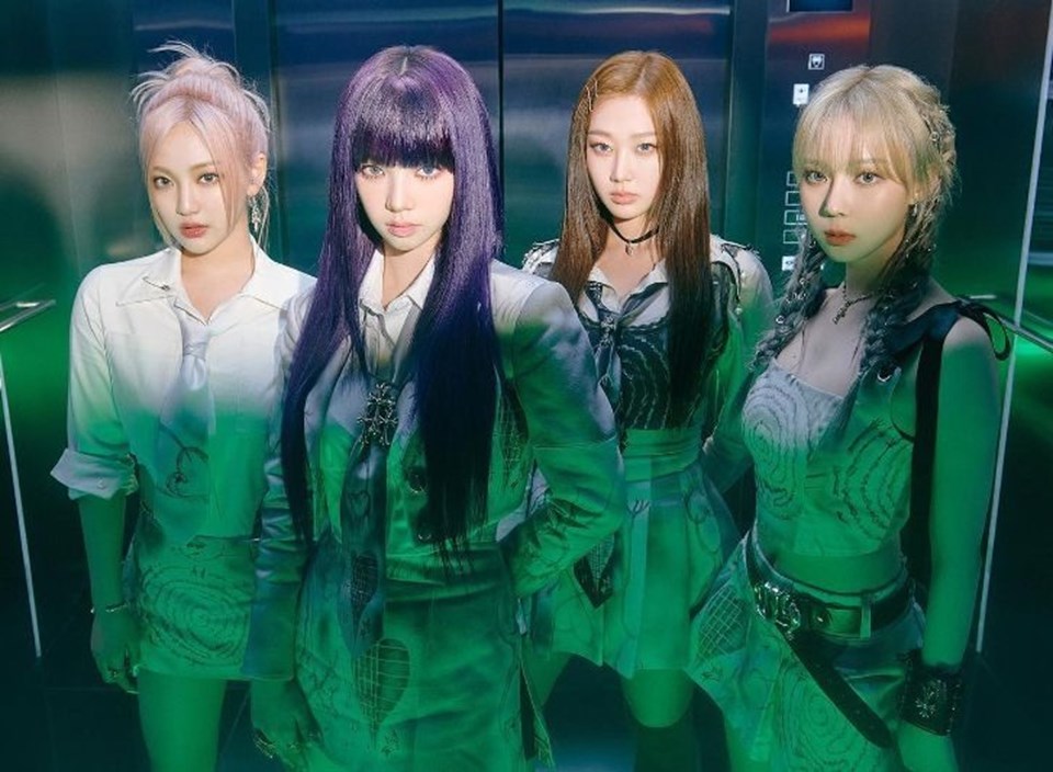 Mini album "Girls" của aespa đạt được thành tích cao trên bảng xếp hạng Billboard 200. Ảnh: Twitter Mini album "Girls" của aespa đạt được thành tích cao trên bảng xếp hạng Billboard 200. Ảnh: Twitter