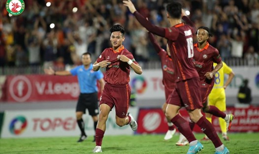 Bình Định đã lọt vào top 3 trên bảng xếp hạng V.League 2022. Ảnh: BĐFC