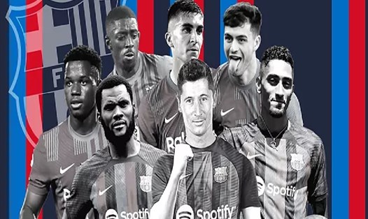 Đội hình mùa giải mới của Barcelona đang dần được hoàn thiện. Ảnh: MARCA