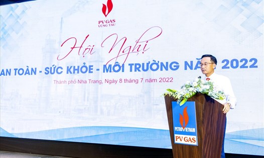 Ông Trần Nhật Huy - Giám đốc KVT nhấn mạnh nỗ lực hoàn thành xuất sắc công tác ATSKMT của toàn thể lãnh đạo và NLĐ KVT