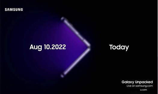 Samsung sẽ ra mắt các thiết bị gập vào 10.8. Ảnh chụp màn hình