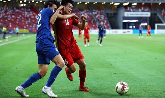 Tuyển Việt Nam và tuyển Thái Lan là 2 ứng viên nặng ký cho ngôi vô địch AFF Cup 2022. Ảnh: AFP
