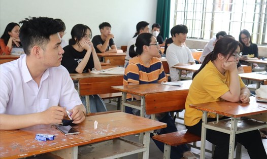 Sáng 19.7, Sở GDĐT TP.Đà Nẵng đã thông tin về công tác chấm điểm thi tốt nghiệp THPT năm 2022 và thời gian công bố điểm. Ảnh: Nguyễn Linh