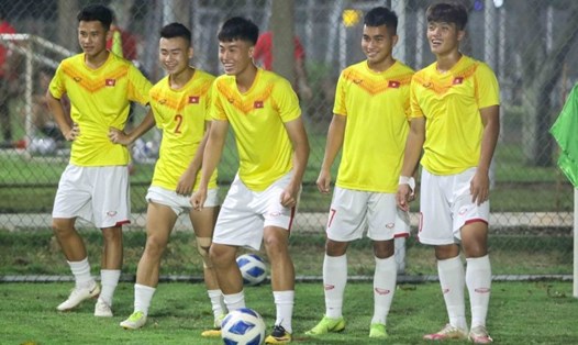 U19 Việt Nam tham dự U19 Đông Nam Á dưới sự dẫn dắt của HLV Đinh Thế Nam. Ảnh: VFF.