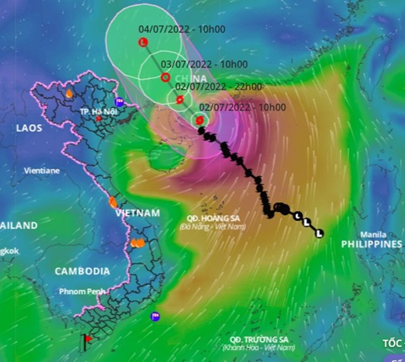 Tin bão mới nhất: Bão số 1 Chaba tiến gần Quảng Đông, Trung Quốc