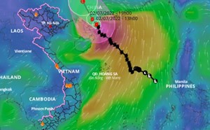 Tin bão mới nhất: Bão số 1 giật cấp 13 đi vào bán đảo Lôi Châu, Trung Quốc