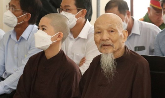 Bị cáo Lê Tùng Vân tại phiên xét xử ngày 20.7. Ảnh: An Long