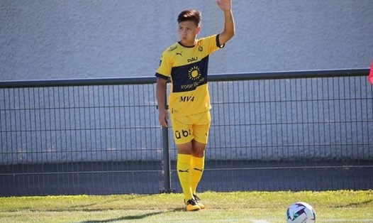 Quang Hải đứng trước cơ hội được thi đấu thường xuyên tại Pau FC. Ảnh: MV4