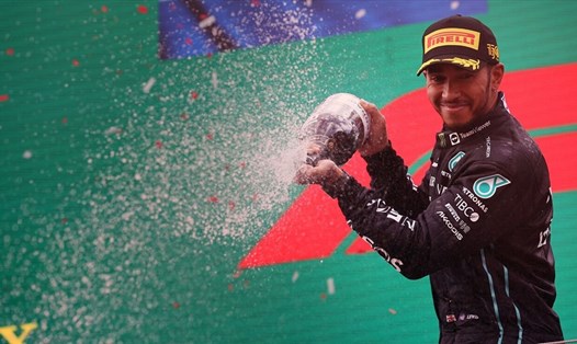 Lewis Hamilton chạm mốc 300 chặng đua trong sự nghiệp khi tham gia cuộc đua tại Pháp cuối tuần này. Ảnh: Marca