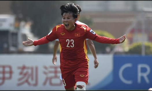 Tuyển nữ Việt Nam sẽ tham dự World Cup 2023 sau khi vượt qua vòng loại ở khu vực Châu Á. Ảnh: AFC