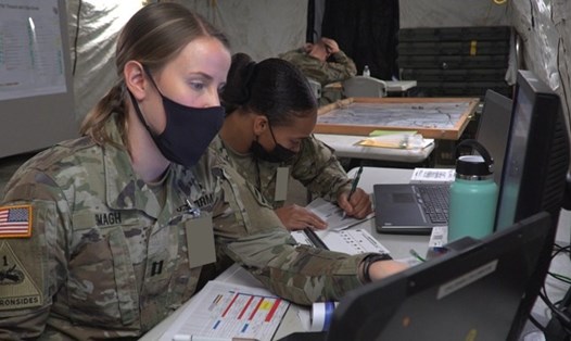 Quân đội nhiều nước đang đầu tư phát triển vào công nghệ đám mây ứng dụng quân sự. Ảnh chụp màn hình