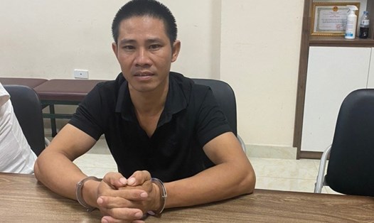 Nguyễn Đại Quang tại Đội Cảnh sát Hình sự Công an quận Ngô Quyền.