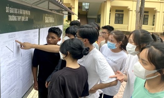 Toàn tỉnh Phú Thọ ghi nhận 324 điểm 10 trong Kỳ thi tốt nghiệp THPT năm 2022. Ảnh: BPT.