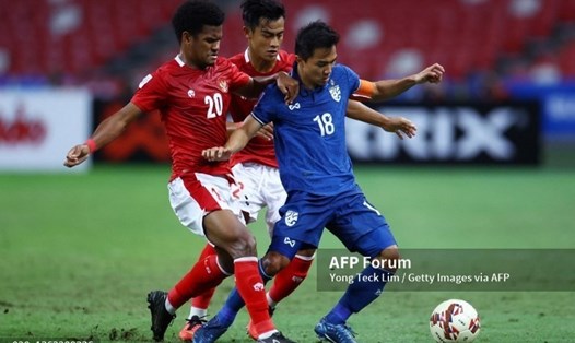 Tuyển Thái Lan và Indonesia đều sớm lên kế hoạch giao hữu chuẩn bị cho AFF Cup 2022. Ảnh: AFP
