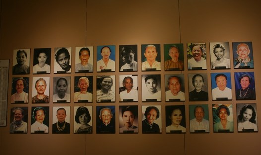 Chân dung các nữ tù Côn Đảo. Ảnh: Trầm Hương