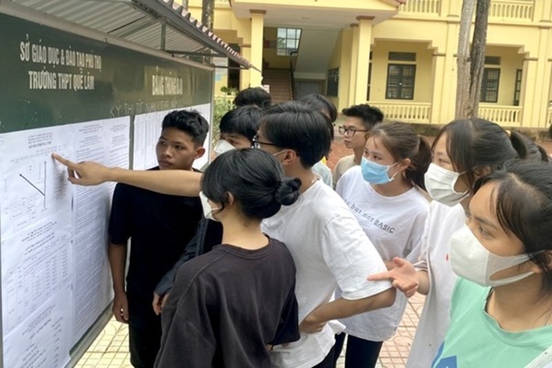 Phú Thọ có tỉ lệ thí sinh đỗ tốt nghiệp THPT gần tuyệt đối