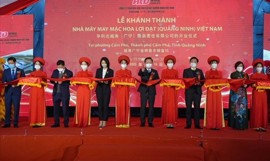 Nhà máy may mặc của Công ty TNHH May mặc Hoa Lợi Đạt , với tổng đầu tư trên 1.000 tỉ đồng, đi vào hoạt động vào cuối tháng 12.2021. Ảnh: CTV