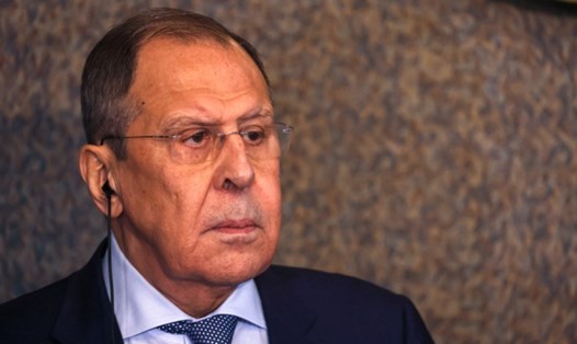 Ngoại trưởng Nga Sergei Lavrov phát biểu ngày 24.7.2022. Ảnh: AFP
