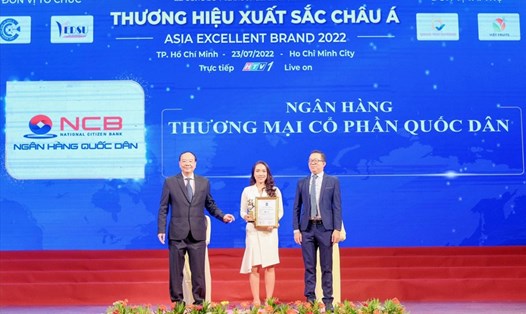 Ngân hàng TMCP Quốc Dân (NCB) vừa lọt Top 10 Thương hiệu xuất sắc Châu Á. Ảnh: NCB