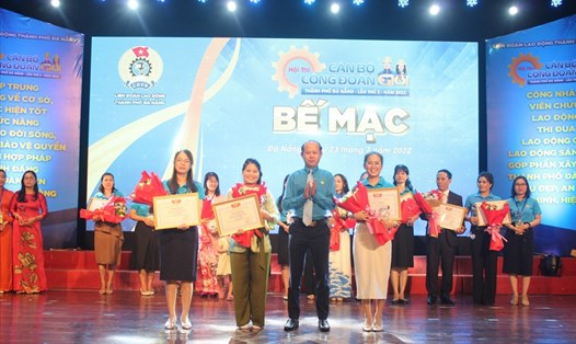Liên đoàn Lao động thành phố Đà Nẵng tổ chức vòng chung kết và bế mạc Hội thi “Cán bộ Công đoàn giỏi” lần II - Năm 2022. Ảnh: Tường Minh