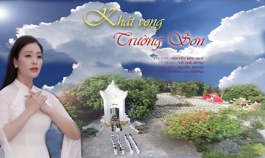 Sao Mai Huyền Trang giới thiệu MV "Khát vọng Trường Sơn" nhân dịp kỷ niệm 75 năm Ngày Thương binh - Liệt sĩ. Ảnh: NVCC