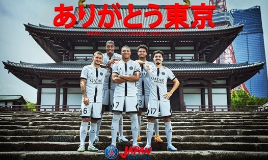 Paris St Germain kết thúc tour du đấu Nhật Bản hè 2022 với 3 trận thắng, ghi 11 bàn. Ảnh: PSG