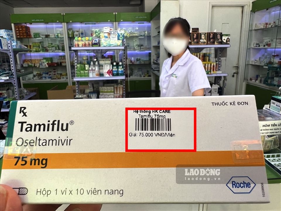 Dịch cúm A gia tăng: Giá thuốc Tamiflu 