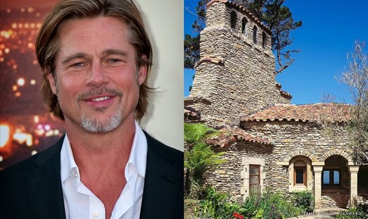 Tài tử Hollywood Brad Pitt vừa tậu biệt thự khủng có giá 40 triệu USD. Ảnh: CMH.