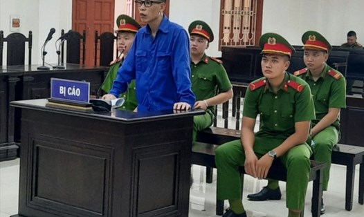 Bị cáo Nguyễn Khuê bị Tòa án nhân dân tỉnh Ninh Bình tuyên án tử hình. Ảnh: NT