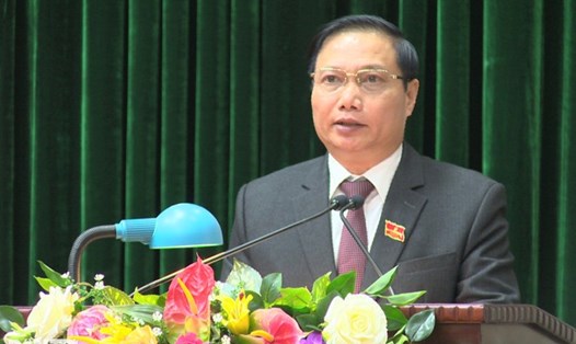 Ông Trần Hồng Quảng - Phó Bí thư Thường trực Tỉnh ủy Ninh Bình - vừa bị Uỷ ban Kiểm tra Trung ương kỷ luật "cảnh cáo" vào cuối tháng 3 vừa qua. Ảnh: NT