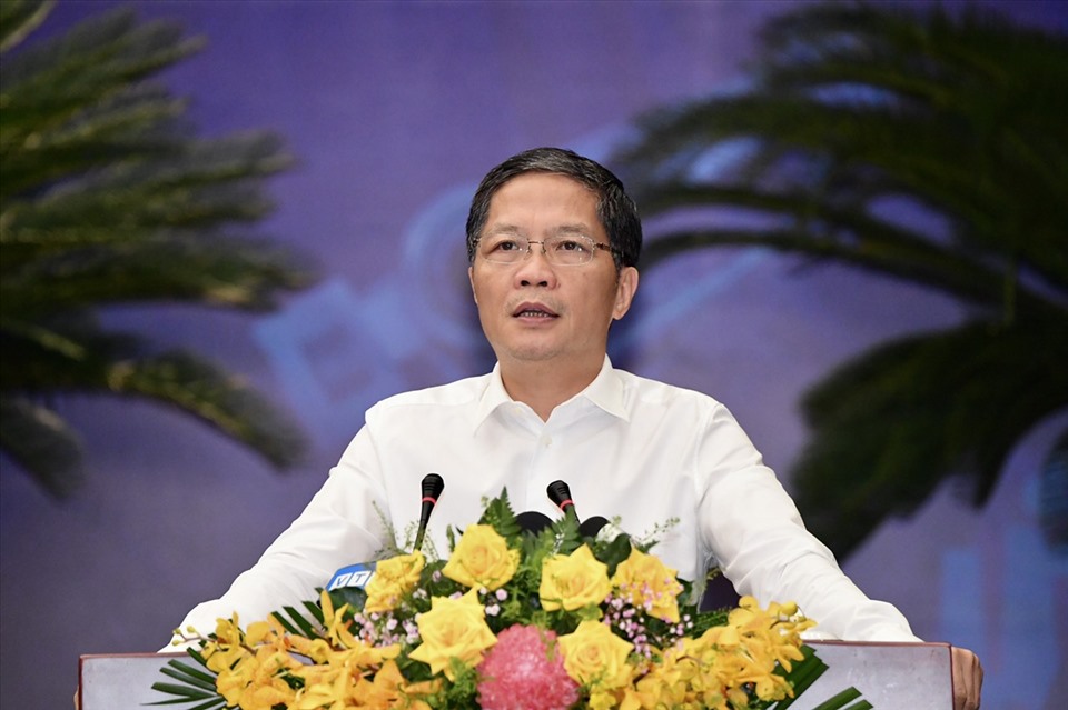 Ông Trần Tuấn Anh - Trưởng ban Kinh tế Trung ương - phát biểu kết luận hội thảo. Ảnh: PV