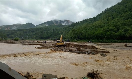 Cảnh báo nguy cơ lũ quét, sạt lở đất khu vực các tỉnh Lào Cai, Lai Châu. Ảnh:LĐO