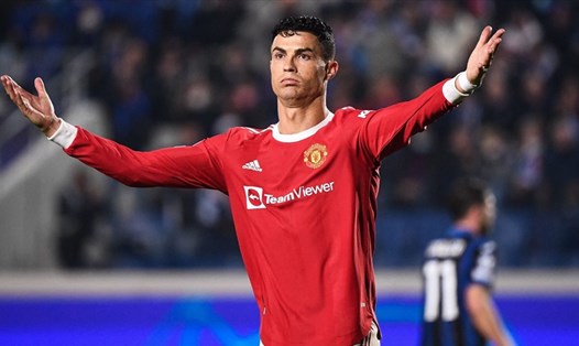 Ronaldo đang gây sức ép để được rời Man United. Ảnh: AFP