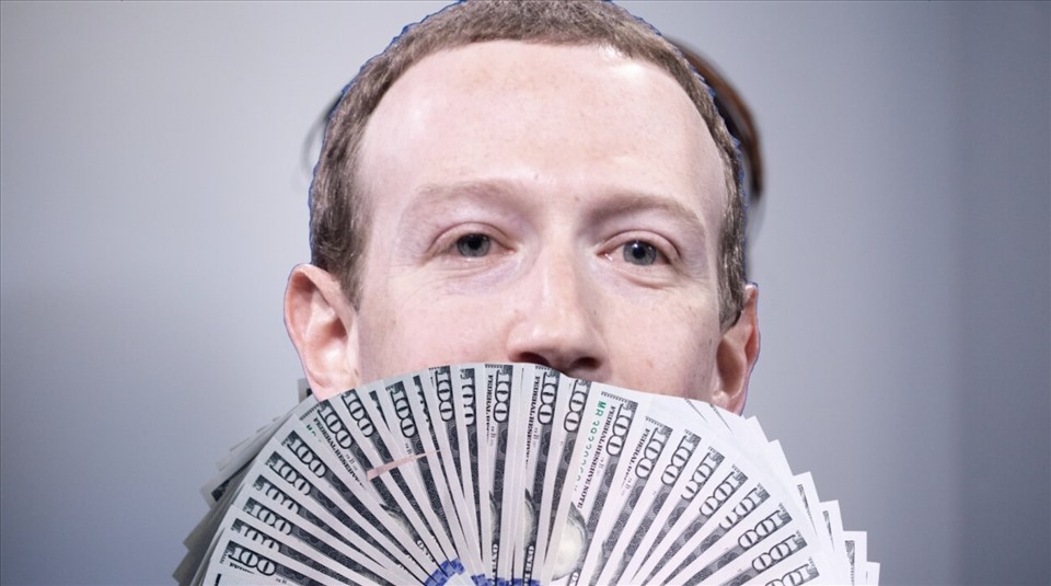 Mark Zuckerberg "điêu đứng" với doanh thu sụt giảm của Meta sau một thập kỉ. Ảnh chụp màn hình