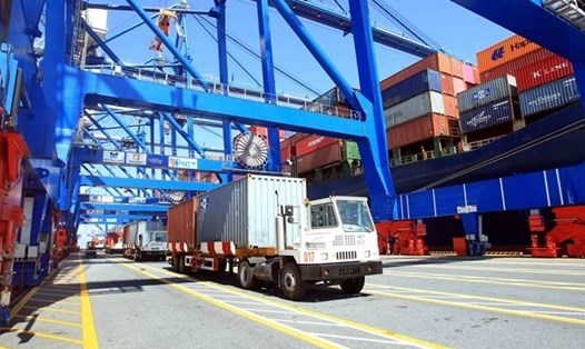 Xuất nhập khẩu của Việt Nam gia tăng mạnh trong quý II/2022. Ảnh: TTXVN