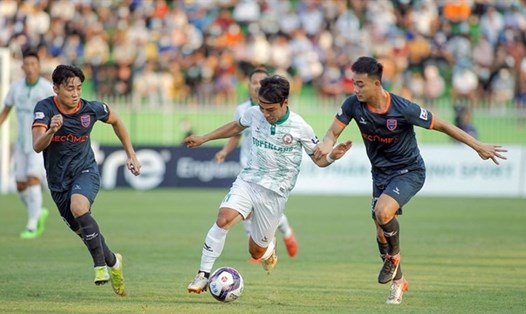 Câu lạc bộ Bình Dương tiếp đón Bình Định tại vòng 10 V.League 2022. Ảnh: VPF