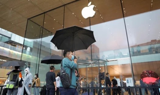 Apple thu được nhiều tiền hơn nhưng lợi nhuận lại giảm mạnh. Ảnh chụp màn hình