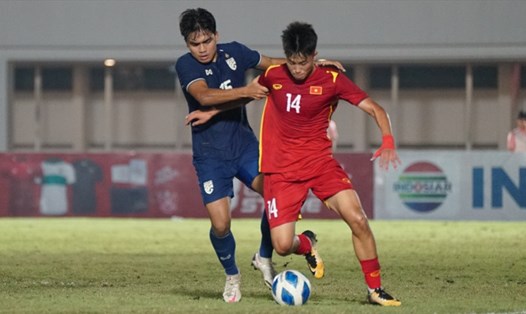 U19 Việt Nam và U19 Thái Lan đã thi đấu hoàn toàn đúng luật ở trận đấu tại vòng bảng Giải U19 Đông Nam Á 2022. Ảnh: PSSI