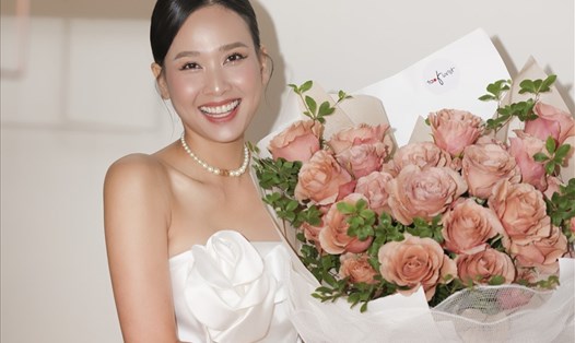 Hoa hậu Dương Mỹ Linh xác nhận sắp lên xe hoa vào cuối năm nay. Ảnh: Tiên Nguyễn