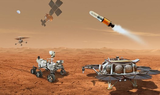 NASA đang thiết kế các phương tiện cho Chương trình trả mẫu sao Hỏa. Ảnh: NASA