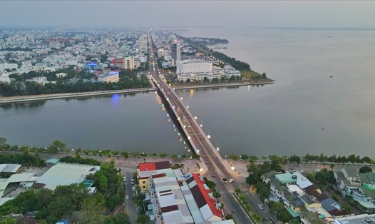 Sở GTVT đang trong quá trình tổ chức đấu thầu lựa chọn đơn vị thi công dự án đường 3.2 nối dài đường bộ ven biển tỉnh Kiên Giang. Ảnh: P.V
