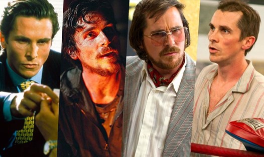Christian Bale với khả năng diễn xuất đa dạng ở các phim của Hollywood.  Ảnh: NSX,