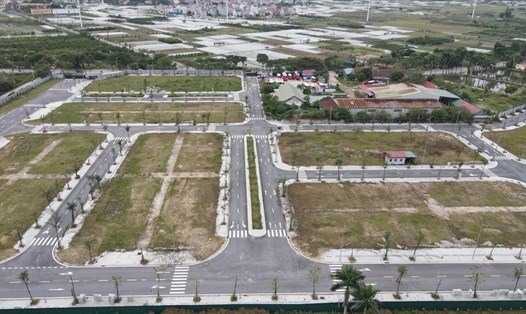 Toàn cảnh lô đất khiến Chủ tịch Vimedimex Nguyễn Thị Loan vướng lao lý. Ảnh: Cao Nguyên