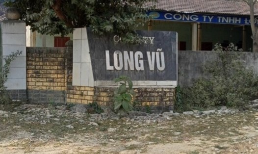 Công ty TNHH Long Vũ tại huyện Quỳ Hợp (Nghệ An), nơi xảy ra vụ tranh chấp vốn góp từ năm 2020 đến nay. Ảnh: QĐ