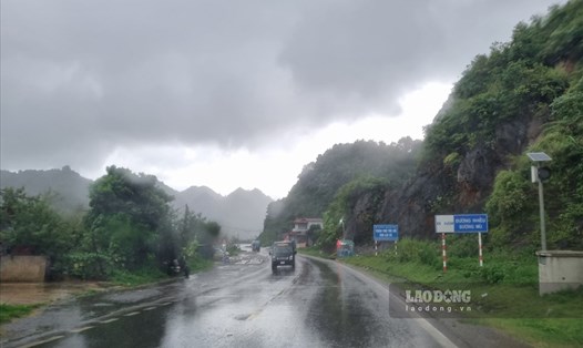 Những ngày gần đây, các tỉnh Tây Bắc xảy ra tình trạng mưa lớn bất chợt. Ảnh: Minh Nguyễn.