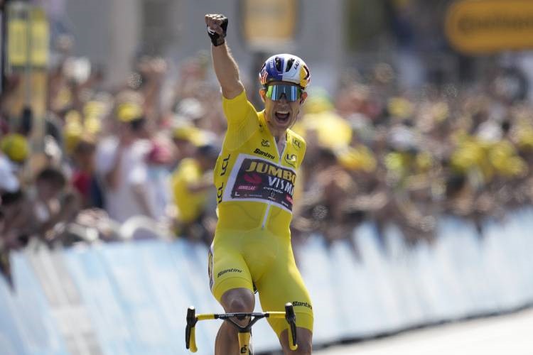 Chặng 4 Tour de France 2022: Wout van Aert thắng thuyết phục